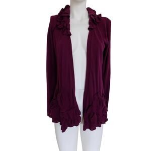Guinevere Anthropologie open front cardigan size Medium